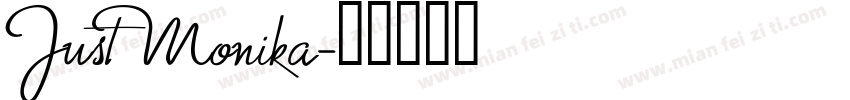 Just Monika字体转换